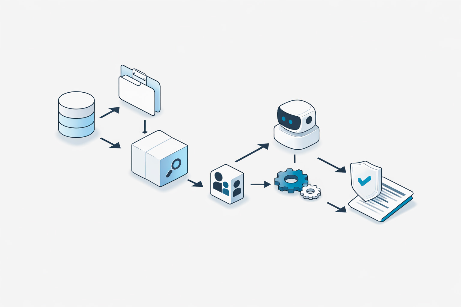 SchÃ©ma simplifiÃ© de lâarchitecture dâun agent IA en PME industrielle